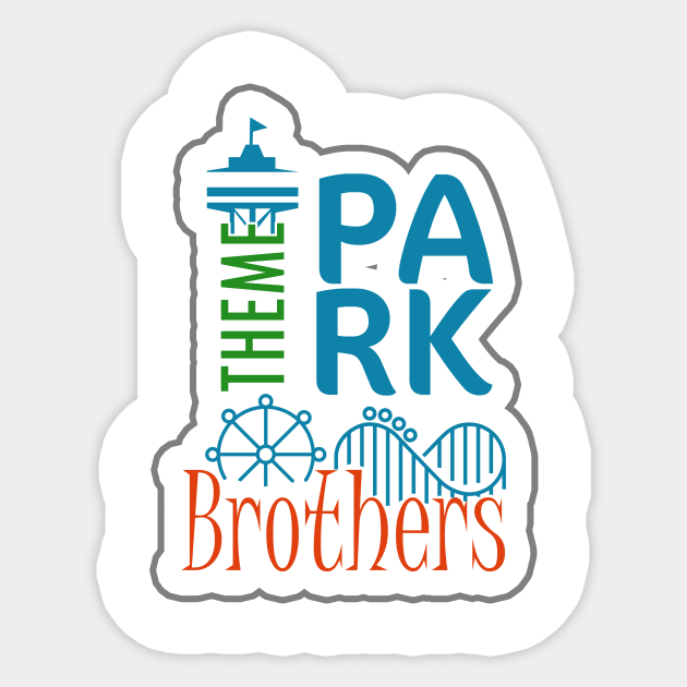 Theme Park Brothers 5000 Sticker by themeparkbrothers